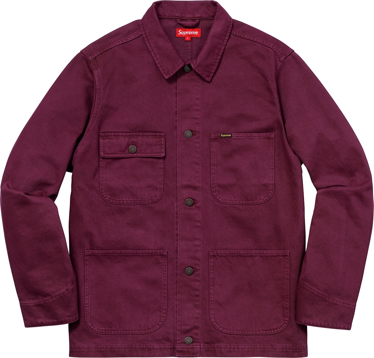 NY Tapestry Denim Chore Coat view 8